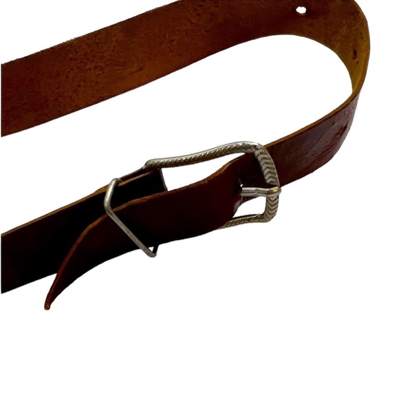 Vintage Hand Tooled, Handmade Leather Saddle Bag - Picture 5 of 12